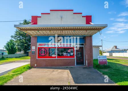 Annies fish and chio shop in Glen Innes, northern new south wales, australia Stock Photo