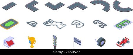 Monaco circuit, Monaco. Motorsport race track vector map Stock Vector ...