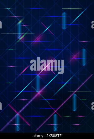 Abstract background firewall network system graphic design technology vector illustration Stock Vector