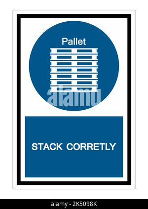 PPE Icon.Stack Correctly Symbol Sign Isolate On White Background,Vector Illustration EPS.10 Stock Vector