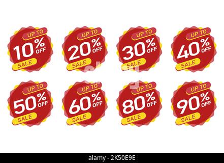Sale red banner vector to black friday  Stock Vector
