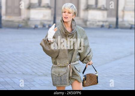 Marina Fois at Louis Vuitton Women's Spring/Summer 2020: Street