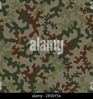 Seamless camouflage pattern - vector illustration Stock Vector Image ...