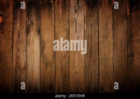 Dark vintage old weathered wood background Stock Photo