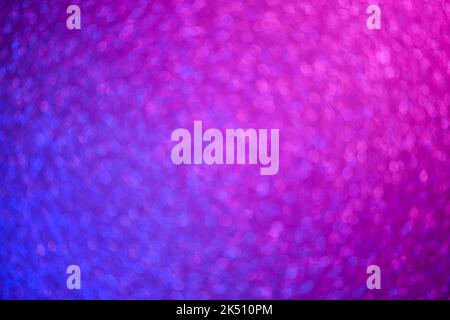 Purple and blue abstract bokeh defocused lights background Stock Photo