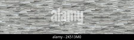 Surface white wall of stone wall gray tones for use as background. Stock Photo