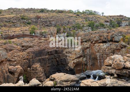 Hike to Bourke's Luck Potholes Stock Photo