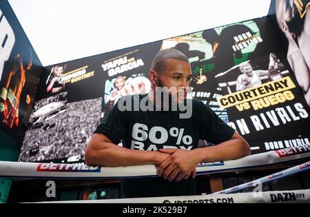 Chris Eubank Jr during a media workout at Outernet London. The British Boxing Board of Control has “prohibited” a fight between Conor Benn and Chris Eubank Jr as “it is not in the interests of boxing”, the governing body has announced in a statement. Picture date: Wednesday October 5, 2022. Stock Photo