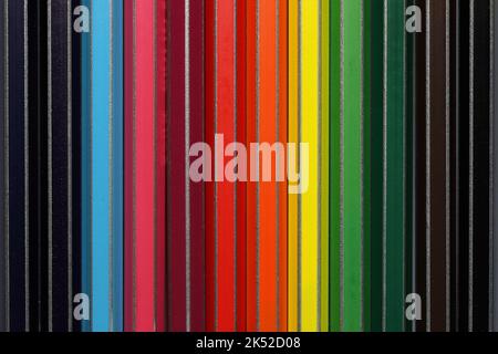 coloured pencils for background use Stock Photo