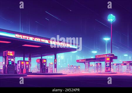 51 Gas station Wallpapers  wallhacom