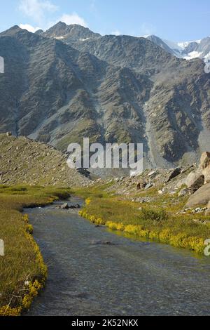 Switzerland, Valais, Entremont valley, Vélan range Stock Photo