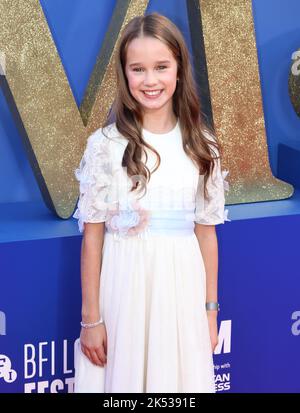 Alisha Weir, Cast and filmmakers attend the World Premiere of Roald ...