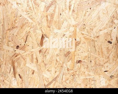 Texture of an osb board using as background, high resolution image, wood working Stock Photo