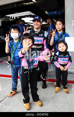 Suzuka, Japan, 06/10/2022, OCON Esteban (fra), Alpine F1 Team A522 ...