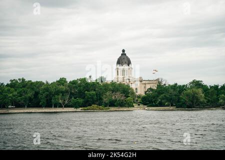 The Legislative Assembly of Saskatchewan in Regina city, Canada - may, 2022 Stock Photo