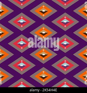 Geometric ethnic pattern seamless . seamless pattern. Design for fabric, curtain, background, carpet, wallpaper, clothing, wrapping, Batik, fabric,Vec Stock Vector