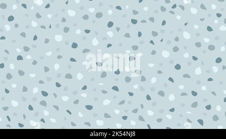 Terrazzo background blue and abstract simple vector Stock Vector