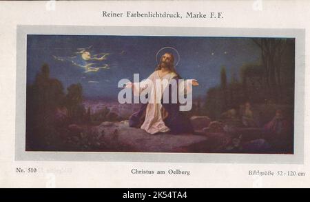 'Christus am Oelberg' (Christ on the Mount of Olives) by Kremser ...