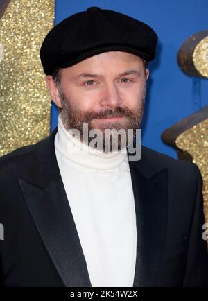 Oct 05, 2022 - London, England, UK - attending 66th BFI London Film Festival Opening Gala - World Premiere of Roald Dahl's Matilda The Musical Stock Photo