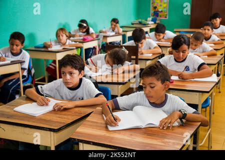 Colombia, Barranquilla The jezuit school where Gabriel Garcia Marquez went to secondary school. Stock Photo