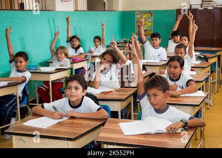 Colombia, Barranquilla The jezuit school where Gabriel Garcia Marquez went to secondary school. Stock Photo