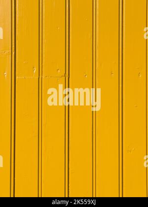 Yellow wood background - stock photo Stock Photo