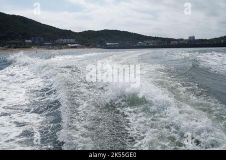 Irago, Aichi, Japan, 2022/24/09 - cape Irago, is the terminal point of land at the west end of Atsumi Peninsula in southern Aichi Prefecture, Japan. T Stock Photo