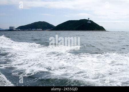 Irago, Aichi, Japan, 2022/24/09 - cape Irago, is the terminal point of land at the west end of Atsumi Peninsula in southern Aichi Prefecture, Japan. T Stock Photo