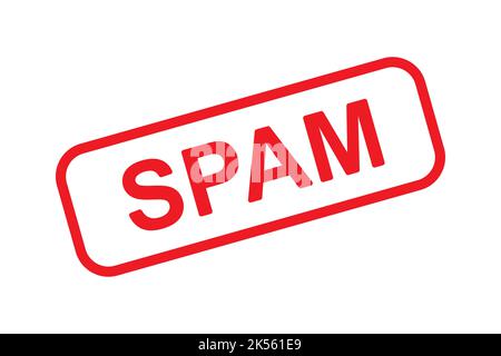 Spam concept icon flat style Stock Vector