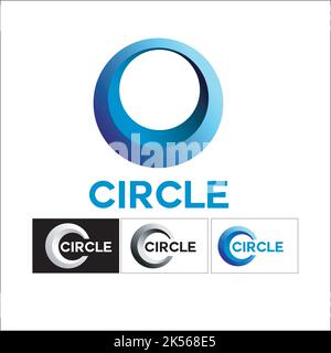 circle / exclusive logo designs inspiration Stock Vector