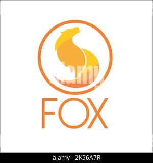 FOX exclusive logo design inspiration Stock Vector