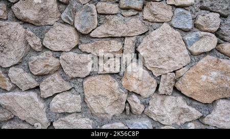 The stone wall. Stock Photo
