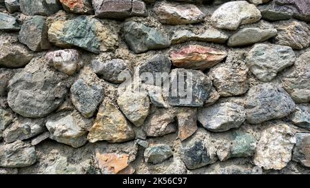 The stone wall. Stock Photo
