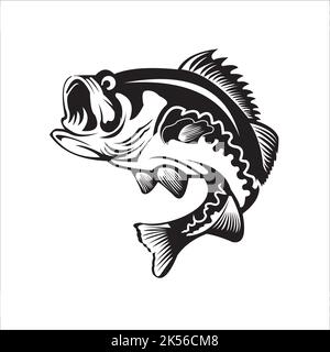 fish exclusive logo design inspiration Stock Vector