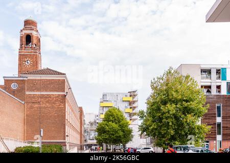 Community Civic Space, Barking Town Square is an award winning Community Civic Space bringing diverse Communities Stock Photo