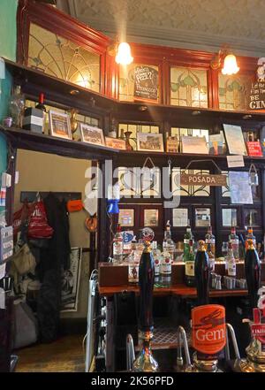 The Posada bar, 48 Lichfield St, Wolverhampton, West midlands, England, UK,  WV1 1DG Stock Photo