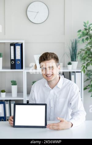distance education computer mockup online Stock Photo