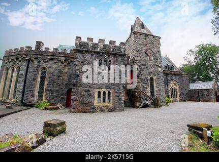 Loch Awe, St. Conan kirk Stock Photo