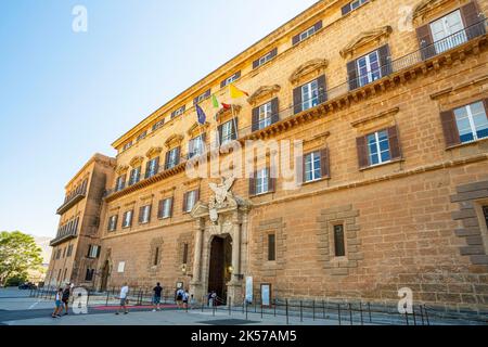 Italy, Sicily, Palermo, Royal Palace (Palazzo Reale) Stock Photo