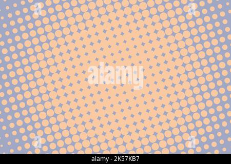 Pop art creative concept colorful comics book magazine cover. Polka dots colorful background. Cartoon halftone retro pattern. Abstract template design Stock Vector