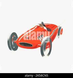 Vintage car cartoon illustration Stock Vector Image & Art - Alamy