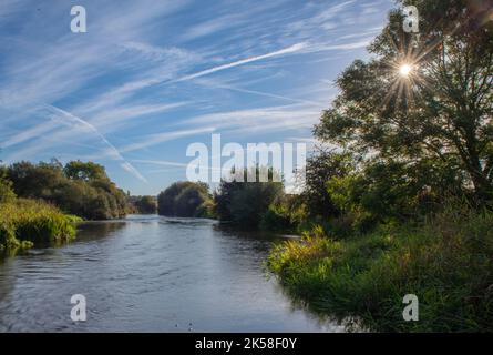 Eye Bridge Wimborne Stock Photo