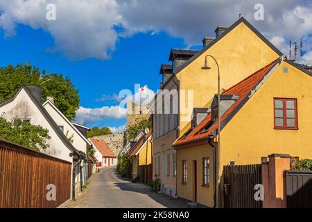 Old town Visby, Gotland, Sweden Stock Photo