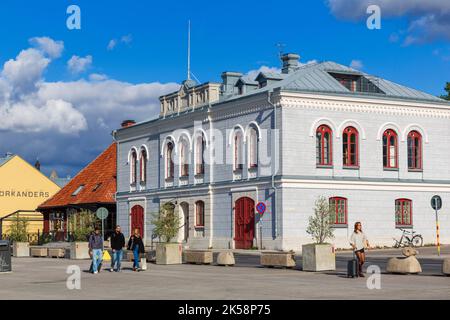 Port of Visby, Gotland, Sweden Stock Photo