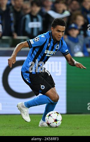 BRUGES - Antonio Nusa of Club Brugge during the UEFA Champions League ...