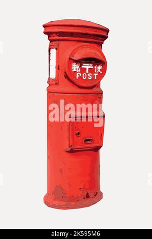 Post box vector illustration Stock Vector Image & Art - Alamy