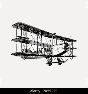 Triplane Vector Triplane clipart, drawing illustration vector Stock Vector Image & Art ...