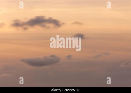 Abstract clouds background at dusk. Stock Photo