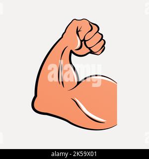 arm flex clip art