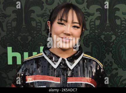 Los Angeles, USA. 06th Oct, 2022. Ashley Yi arrives at the 20th Century Studio's ROSALINE Premiere held at the El Capitan Theater in Hollywood, CA on Thursday, ?October 6, 2022. (Photo By Sthanlee B. Mirador/Sipa USA) Credit: Sipa USA/Alamy Live News Stock Photo